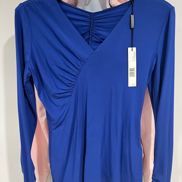 Elie Tahari top Vicky top in a blue glaze nEW - Picture 7 of 11